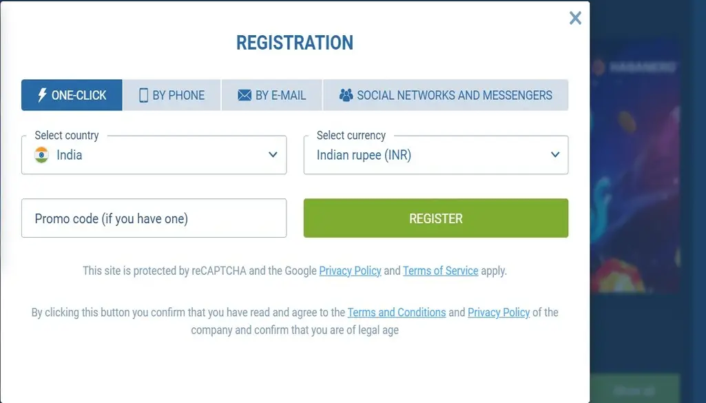 Register & Login Aviator Game at 1xBet